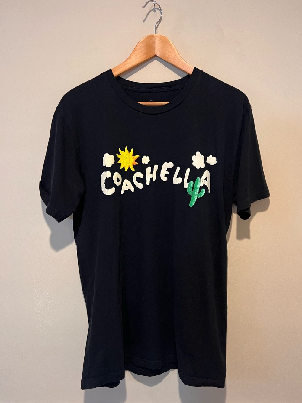 Coachella 2023 Black LineUp Tee Unisex L